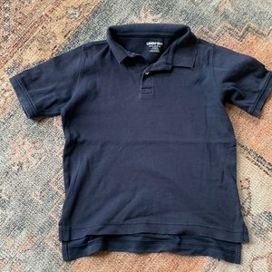 Lands End boys uniform polo, size M (5-6). EUC.